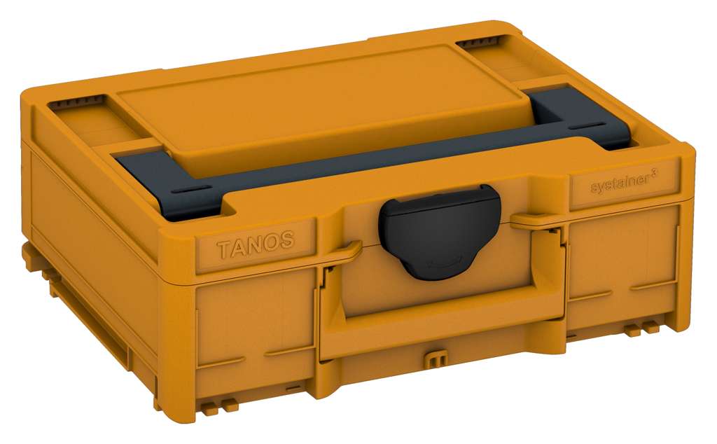 Systainer³ M 137, Daffodil Yellow with Anthracite lid handle and Black catches