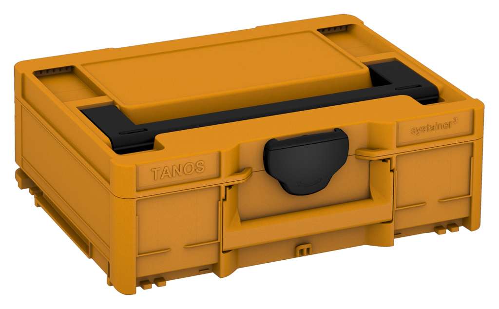 Systainer³ M 137, Daffodil Yellow with Black lid handle and Black catches