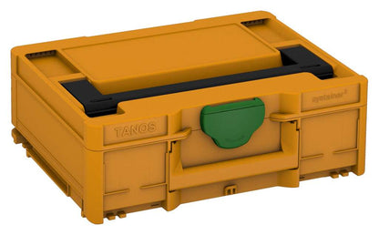 Systainer³ M 137, Daffodil Yellow with Black lid handle and Emerald Green catches