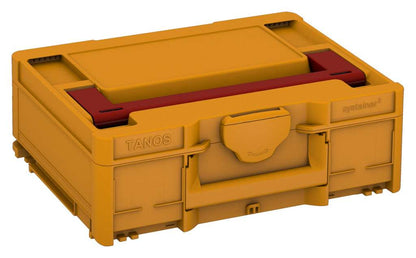 Systainer³ M 137, Daffodil Yellow with Carmine Red lid handle