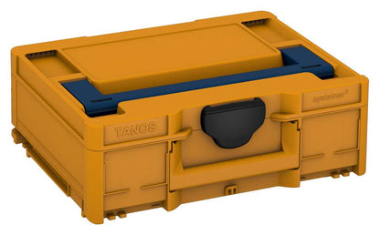 Systainer³ M 137, Daffodil Yellow with Sapphire Blue lid handle and Black catches