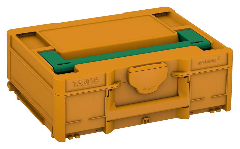 Systainer³ M 137, Daffodil Yellow with Signal Green lid handle