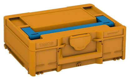 Systainer³ M 137, Daffodil Yellow with Sky Blue lid handle