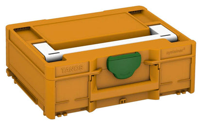 Systainer³ M 137, Daffodil Yellow with White lid handle and Emerald Green catches