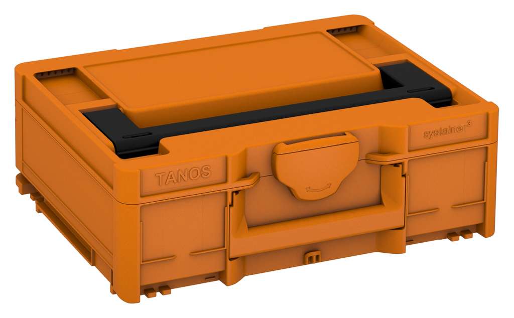 Systainer³ M 137, Deep Orange with Black lid handle