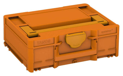 Systainer³ M 137, Deep Orange with Daffodil Yellow lid handle and Daffodil Yellow catches