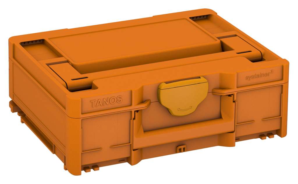 Systainer³ M 137, Deep Orange with Daffodil Yellow catches