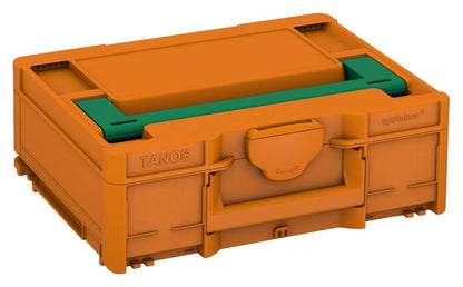 Systainer³ M 137, Deep Orange with Signal Green lid handle