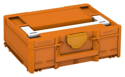 Systainer³ M 137, Deep Orange with White lid handle and Daffodil Yellow catches