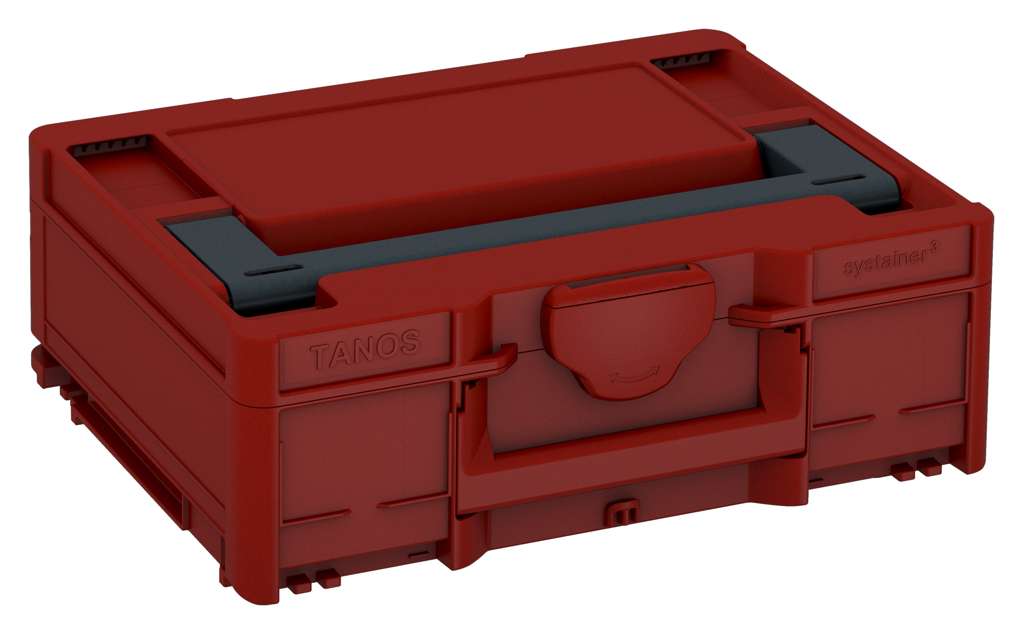 Systainer³ M 137, Carmine Red with Anthracite lid handle