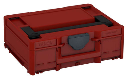 Systainer³ M 137, Carmine Red with Black lid handle and Anthracite catches