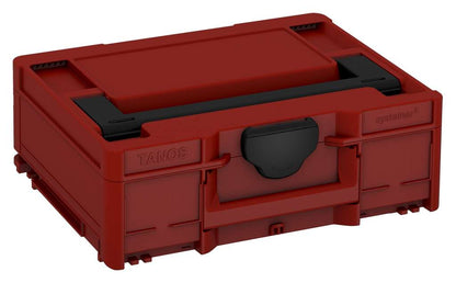 Systainer³ M 137, Carmine Red with Black lid handle and Black catches