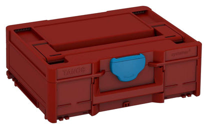 Systainer³ M 137, Carmine Red with Sky Blue catches