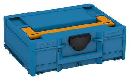 Systainer³ M 137, Sky Blue with Daffodil Yellow lid handle and Black catches