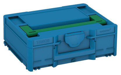 Systainer³ M 137, Sky Blue with Signal Green lid handle