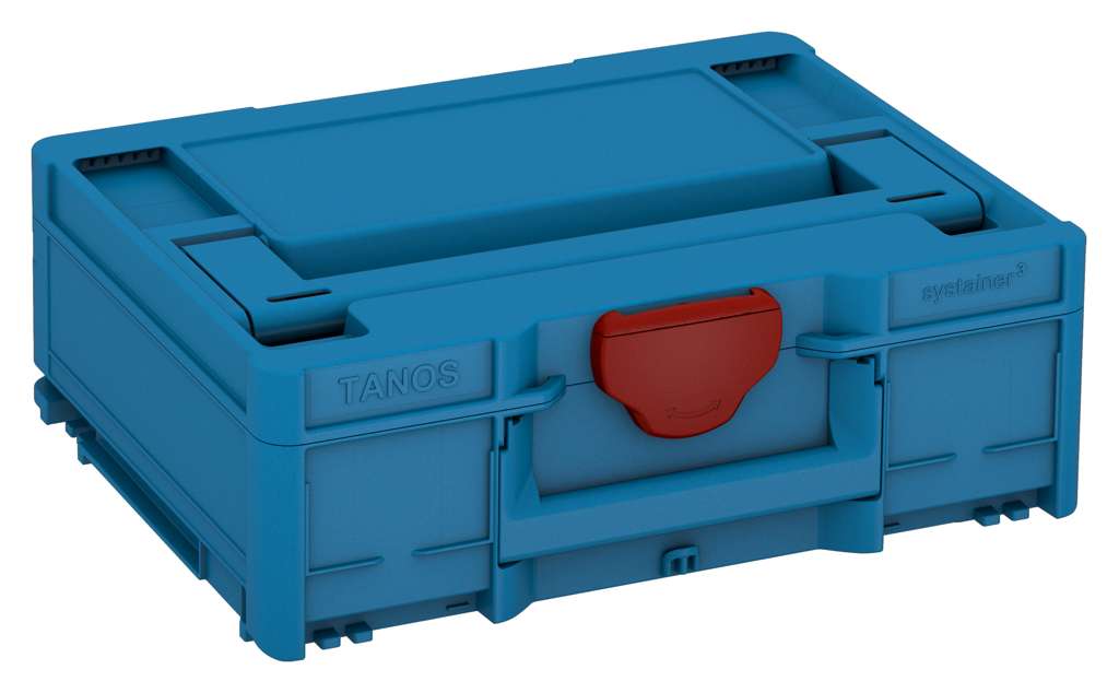 Systainer³ M 137, Sky Blue with Carmine Red catches