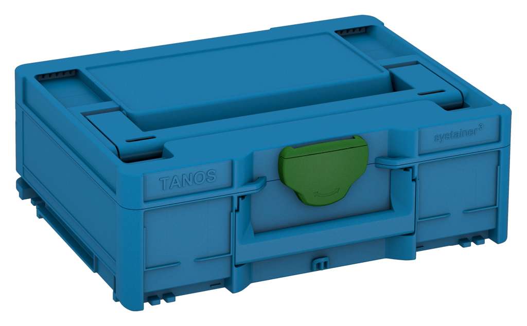 Systainer³ M 137, Sky Blue with Emerald Green catches