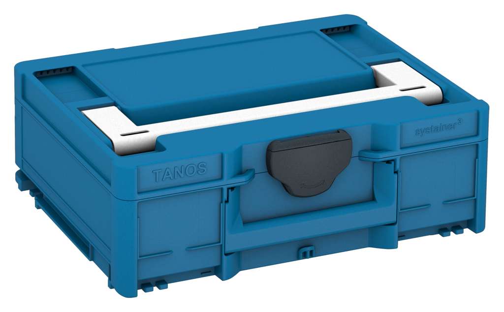 Systainer³ M 137, Sky Blue with White lid handle and Anthracite catches