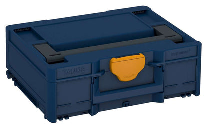 Systainer³ M 137, Sapphire Blue with Anthracite lid handle and Daffodil Yellow catches