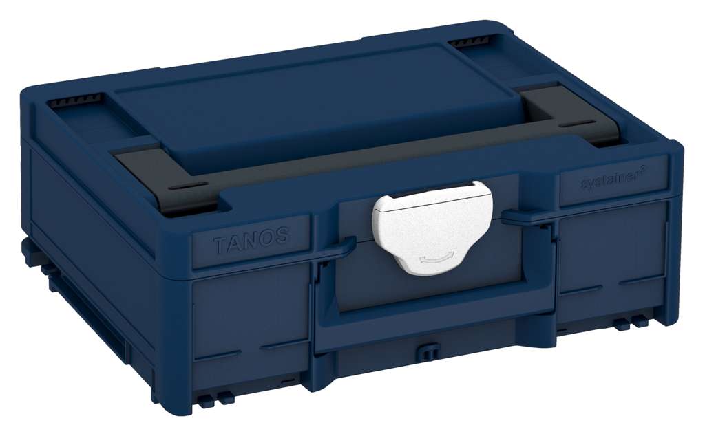 Systainer³ M 137, Sapphire Blue with Anthracite lid handle and White catches