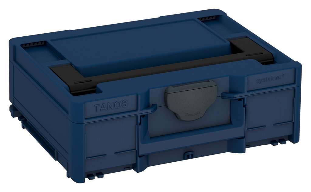 Systainer³ M 137, Sapphire Blue with Black lid handle and Anthracite catches