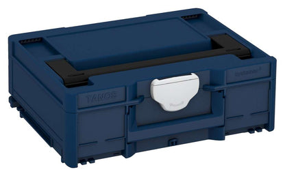 Systainer³ M 137, Sapphire Blue with Black lid handle and Light Grey catches