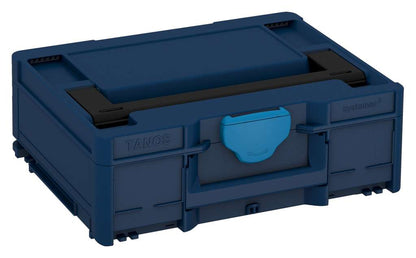 Systainer³ M 137, Sapphire Blue with Black lid handle and Sky Blue catches