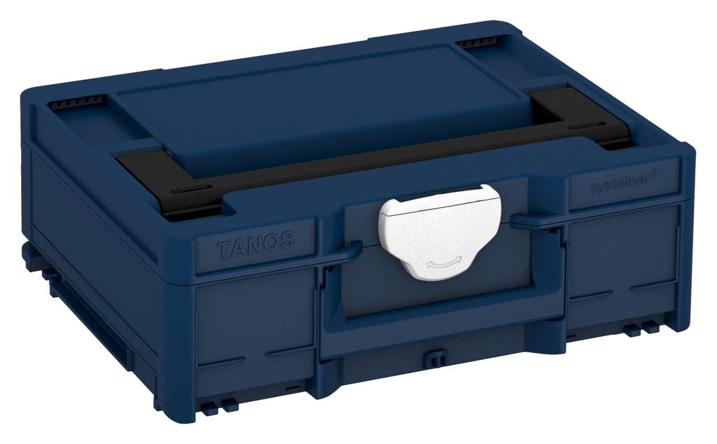 Systainer³ M 137, Sapphire Blue with Black lid handle and White catches