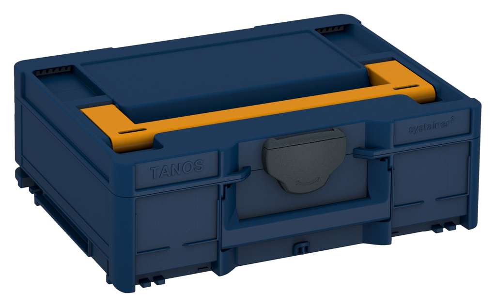 Systainer³ M 137, Sapphire Blue with Daffodil Yellow lid handle and Anthracite catches