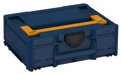 Systainer³ M 137, Sapphire Blue with Daffodil Yellow lid handle and Black catches