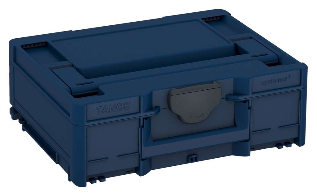 Systainer³ M 137, Sapphire Blue with Anthracite catches