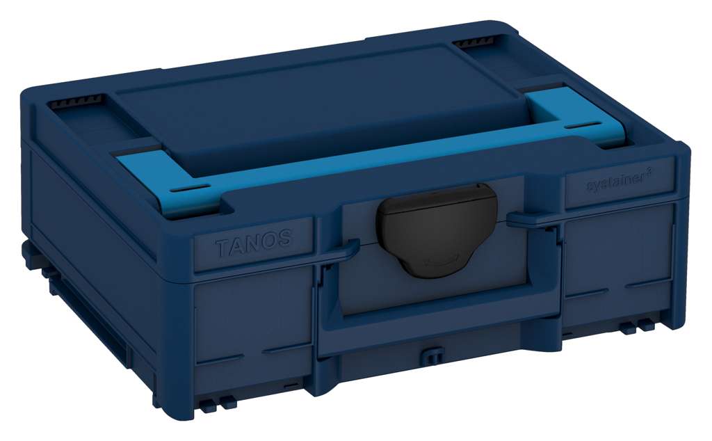 Systainer³ M 137, Sapphire Blue with Sky Blue lid handle and Black catches