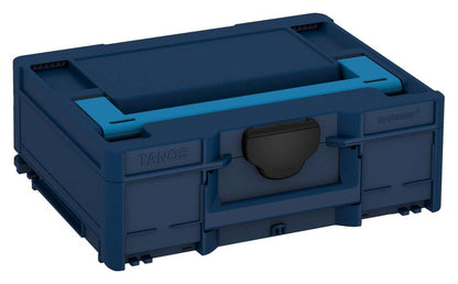 Systainer³ M 137, Sapphire Blue with Sky Blue lid handle and Black catches