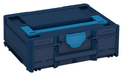 Systainer³ M 137, Sapphire Blue with Sky Blue lid handle and Sky Blue catches