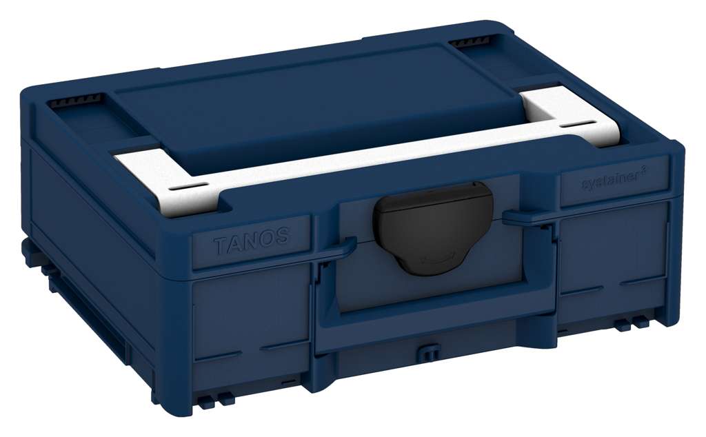 Systainer³ M 137, Sapphire Blue with White lid handle and Black catches
