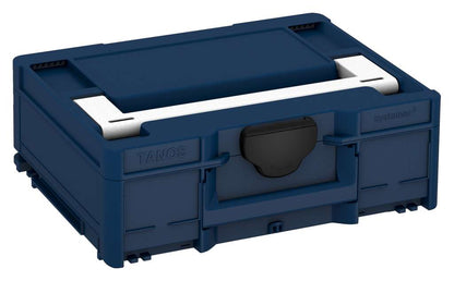Systainer³ M 137, Sapphire Blue with White lid handle and Black catches
