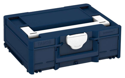 Systainer³ M 137, Sapphire Blue with White lid handle and White catches