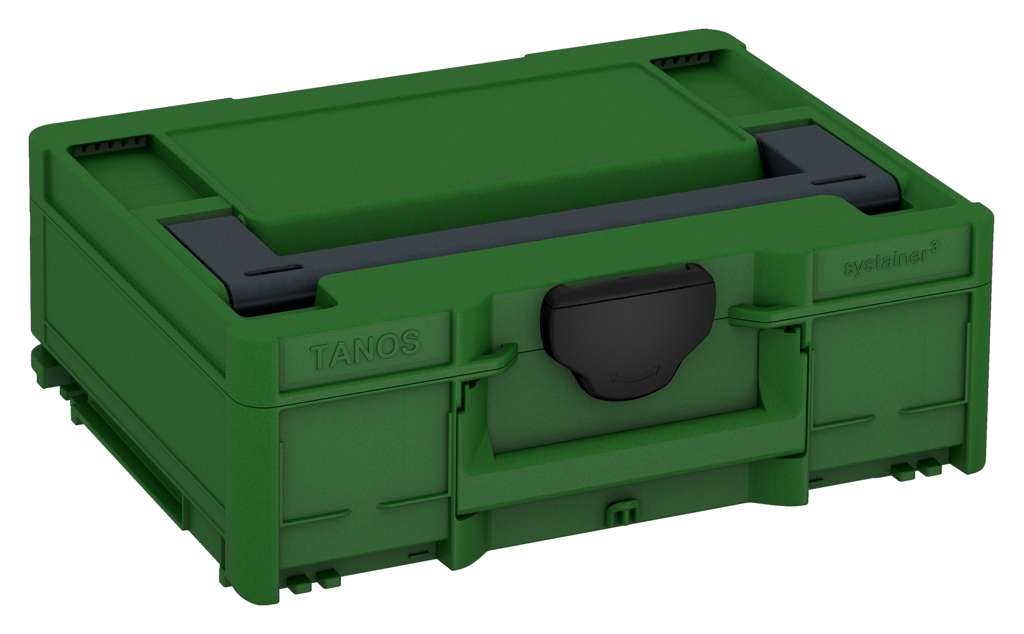 Systainer³ M 137, Emerald Green with Anthracite lid handle and Black catches