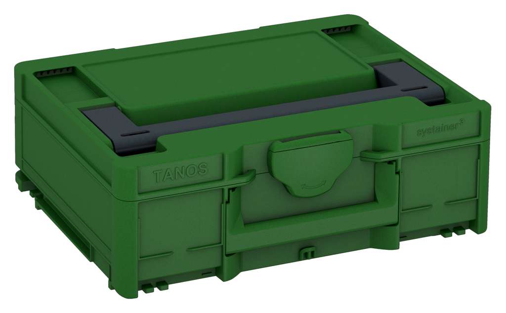 Systainer³ M 137, Emerald Green with Anthracite lid handle