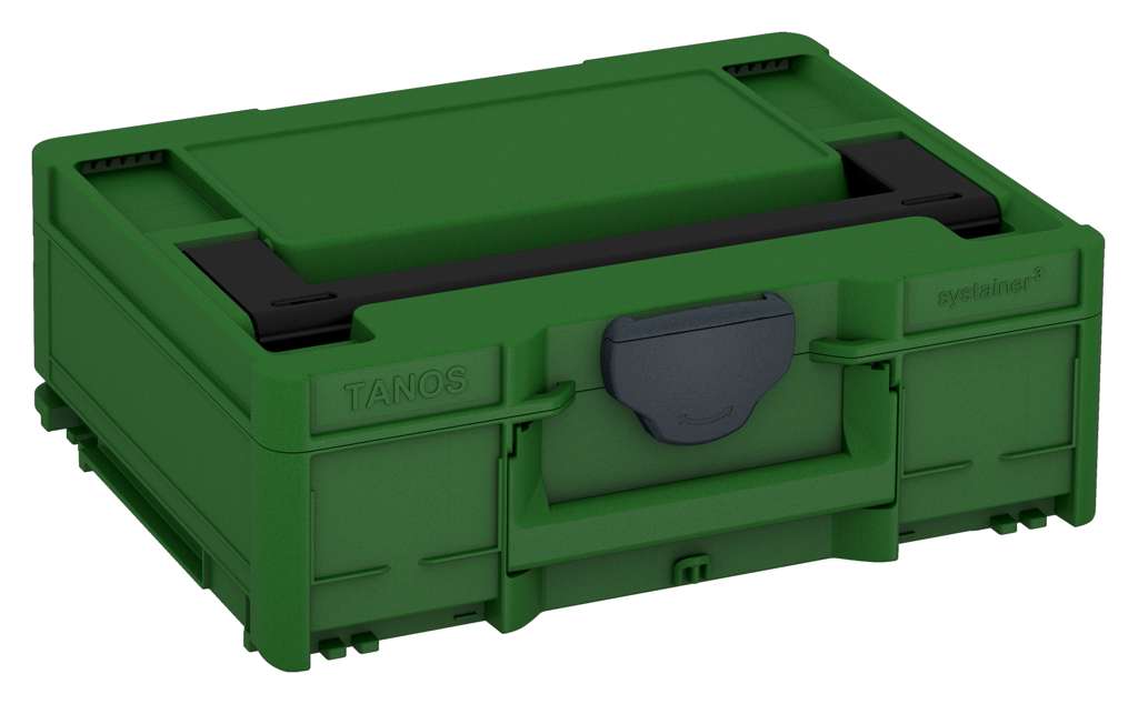 Systainer³ M 137, Emerald Green with Black lid handle and Anthracite catches