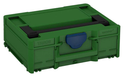 Systainer³ M 137, Emerald Green with Black lid handle and Sapphire Blue catches