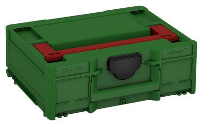 Systainer³ M 137, Emerald Green with Carmine Red lid handle and Black catches