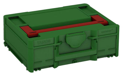 Systainer³ M 137, Emerald Green with Carmine Red lid handle