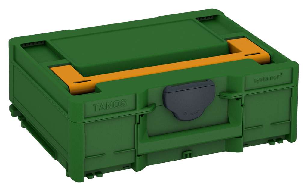 Systainer³ M 137, Emerald Green with Daffodil Yellow lid handle and Anthracite catches