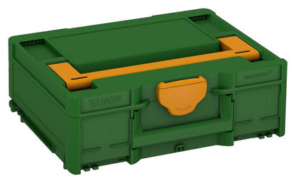 Systainer³ M 137, Emerald Green with Daffodil Yellow lid handle and Daffodil Yellow catches