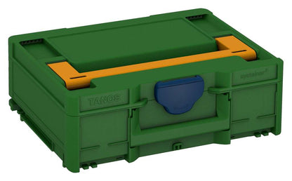 Systainer³ M 137, Emerald Green with Daffodil Yellow lid handle and Sapphire Blue catches