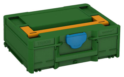 Systainer³ M 137, Emerald Green with Daffodil Yellow lid handle and Sky Blue catches