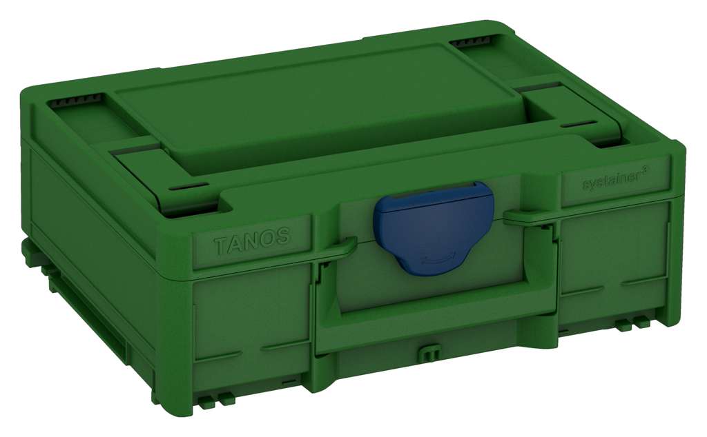 Systainer³ M 137, Emerald Green with Sapphire Blue catches