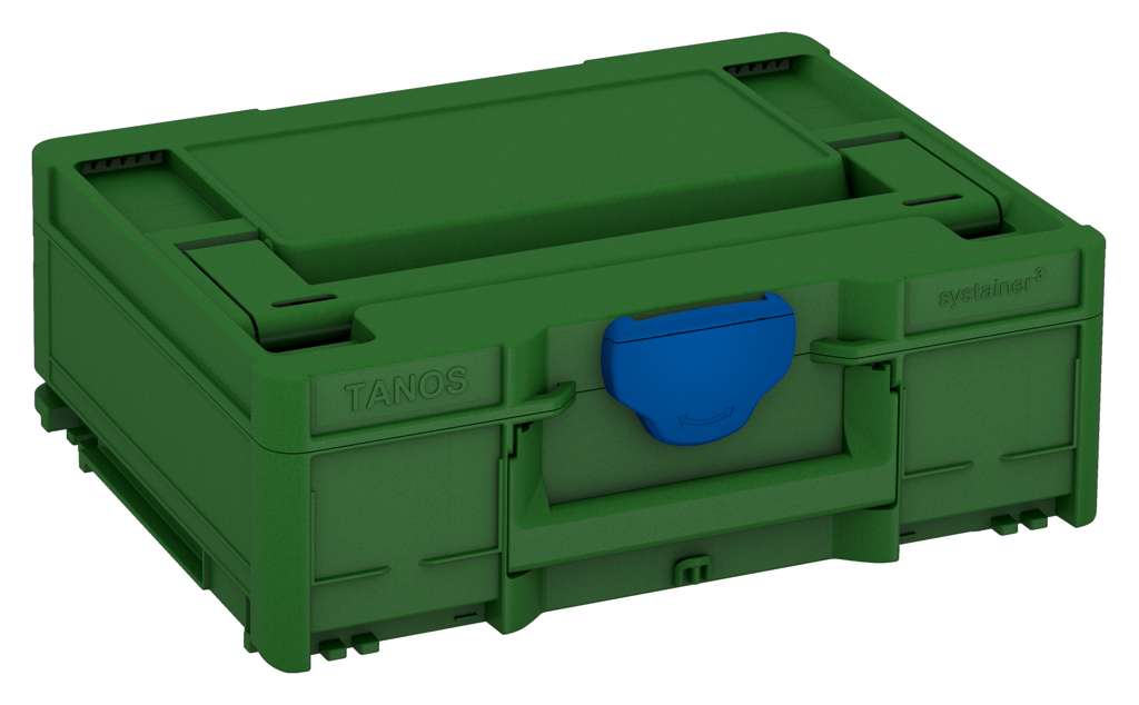 Systainer³ M 137, Emerald Green with Signal Blue catches