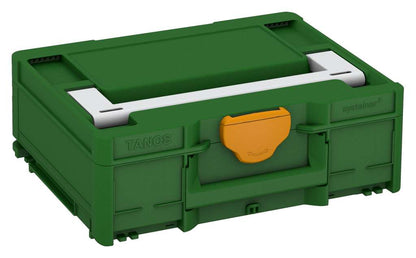 Systainer³ M 137, Emerald Green with Light Grey lid handle and Daffodil Yellow catches